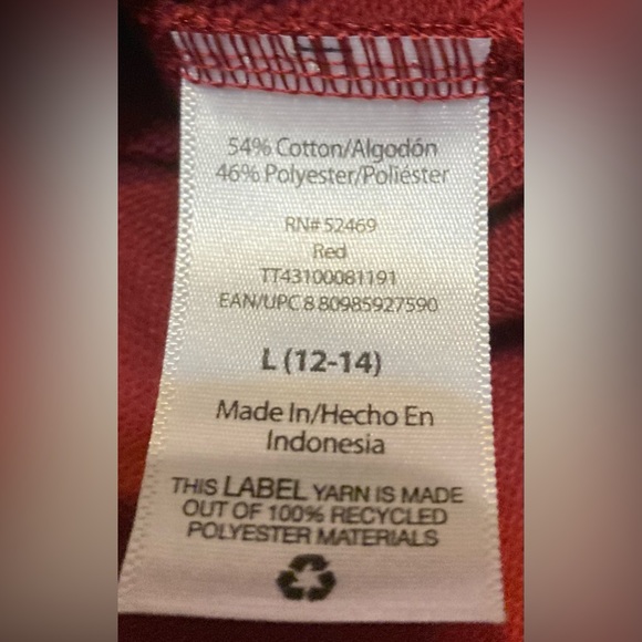 NWOT Ladies Size L Time and Tru Long Sleeve Shirt - Picture 9 of 14